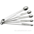 Kaffee 5pcs Edelstahl -Teelöffel Messung SCOOP -Set